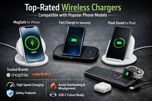 Top-Rated Wireless Chargers Compatible with Popular Phone Models