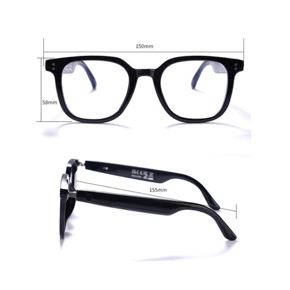 VocaLens AI Smart Sunglasses with photochromic lenses dimensions