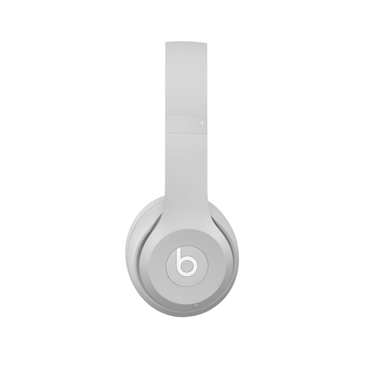 Beats Solo 4 Bluetooth wireless on-ear headphones in Matte Gray Logo