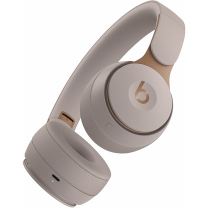 Beats Solo Pro wireless noise cancelling on-ear headphones bottom