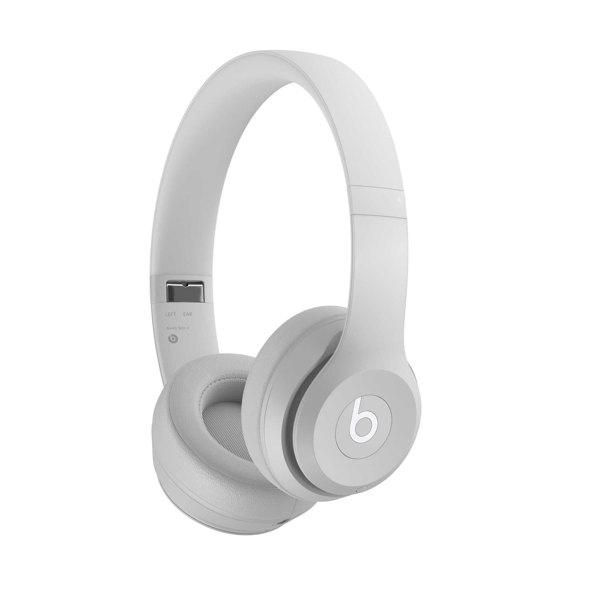 Beats Solo 4 Bluetooth wireless on-ear headphones in Matte Gray right
