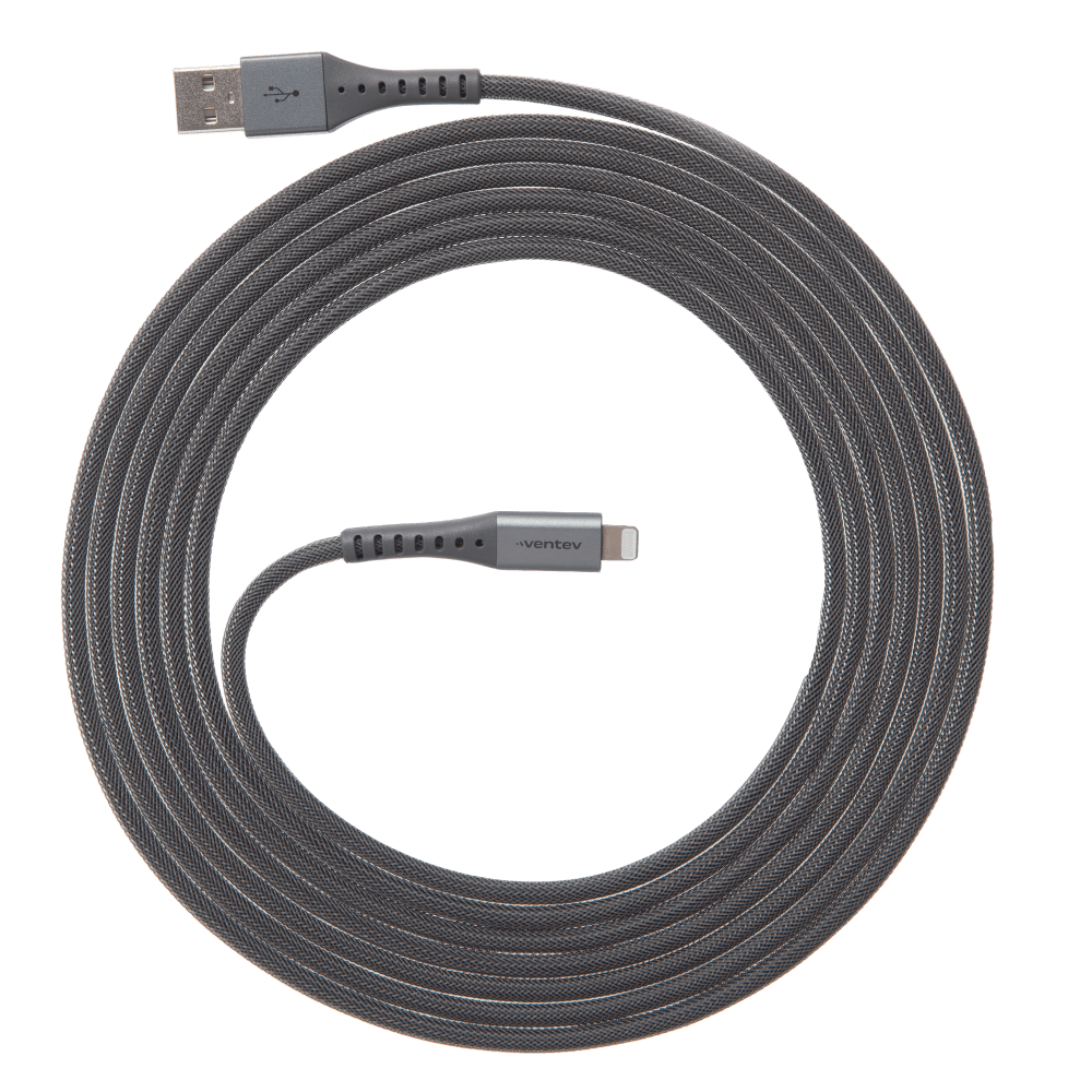 Ventev ChargeSync Alloy USB-C to Apple Lightning cable 10ft