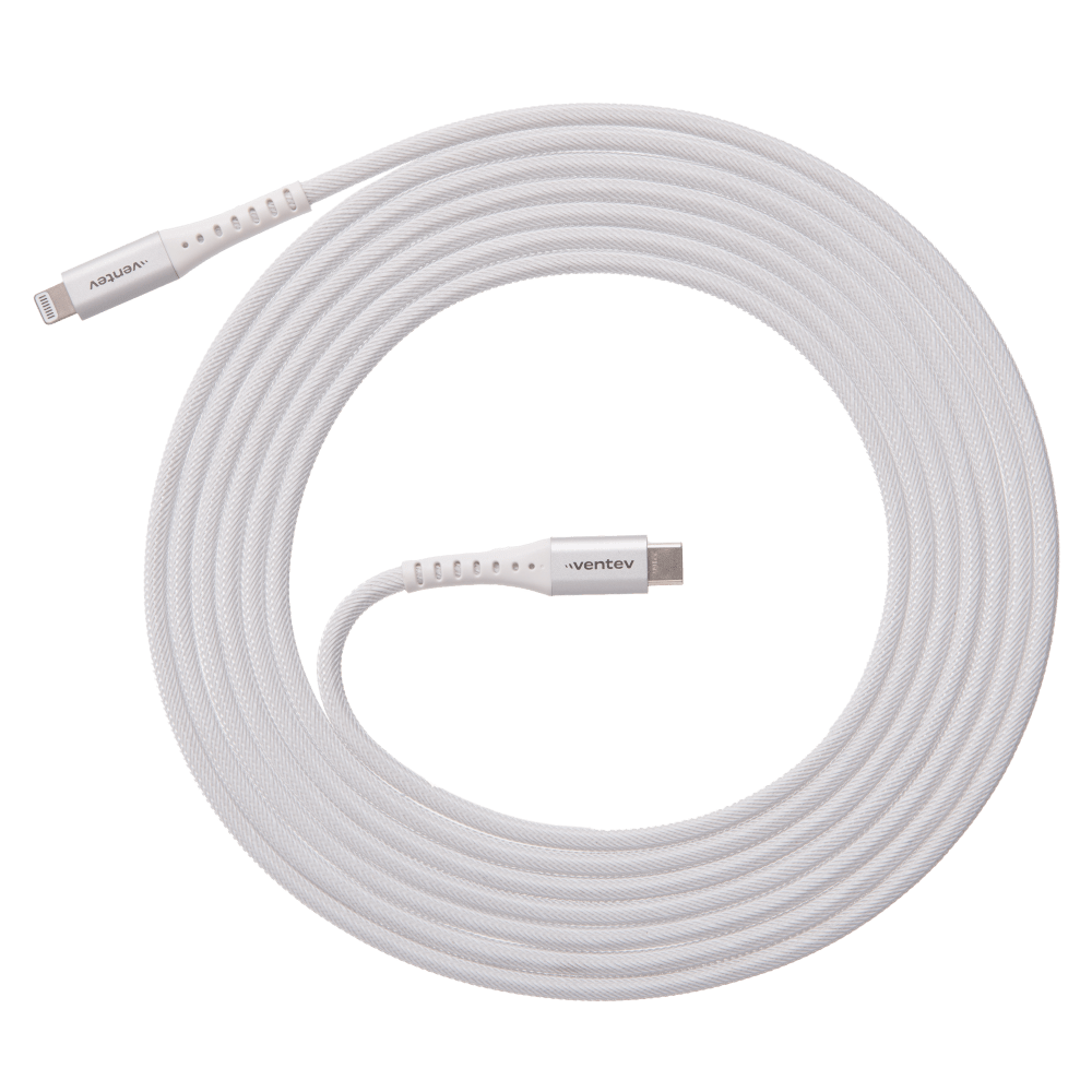 Ventev ChargeSync Alloy USB-C to Apple Lightning cable 10ft