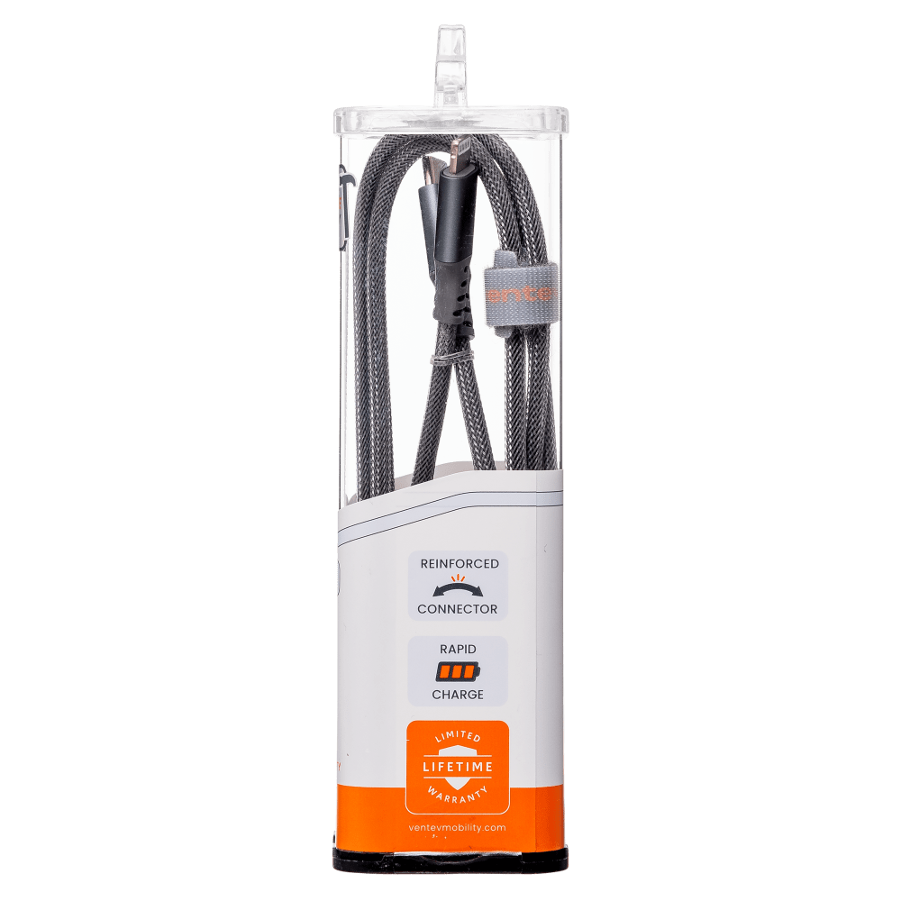 Ventev ChargeSync Alloy USB-C to Apple Lightning cable 4ft