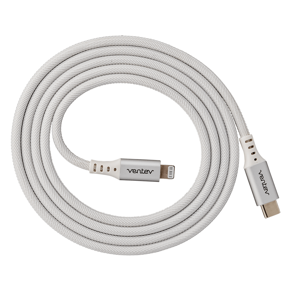 Ventev ChargeSync Alloy USB-C to Apple Lightning cable 4ft