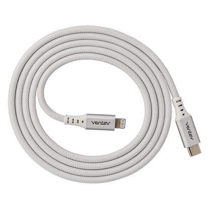 Ventev ChargeSync Alloy USB-C to Apple Lightning cable 4ft