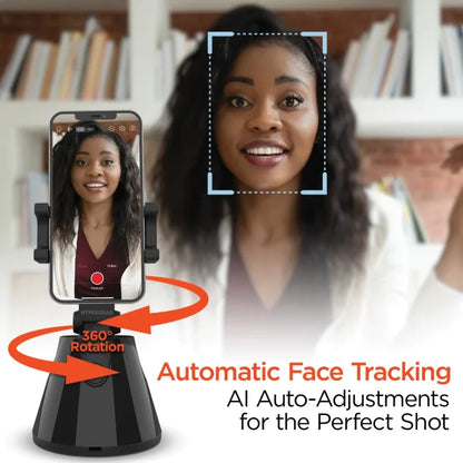 HyperGear HyperView AI face-tracking phone mount holding a smartphone