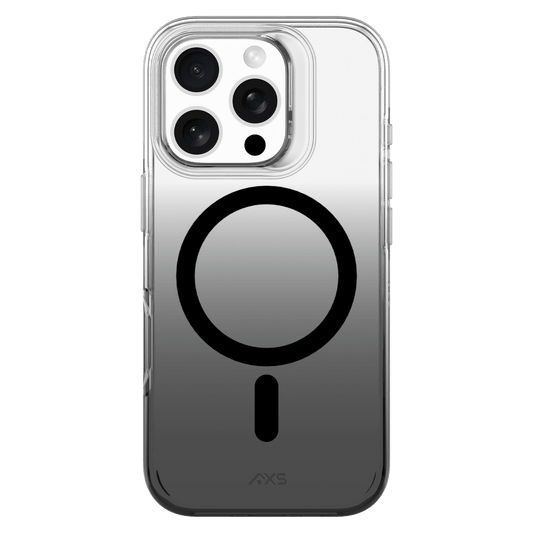 AXS Crystal Shield D3O MagSafe Case for Apple iPhone 16 Pro – clear impact-protective MagSafe case by Axessorize.