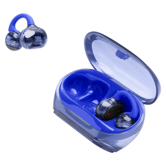 JBL Soundgear Clips true wireless open-ear headphones blue 