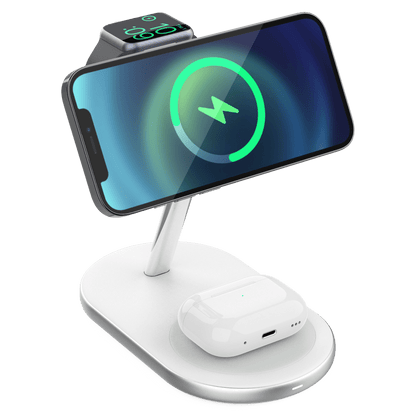 Ventev MFi Magsafe 3-1 Desk Charging stand for phone by Ventev