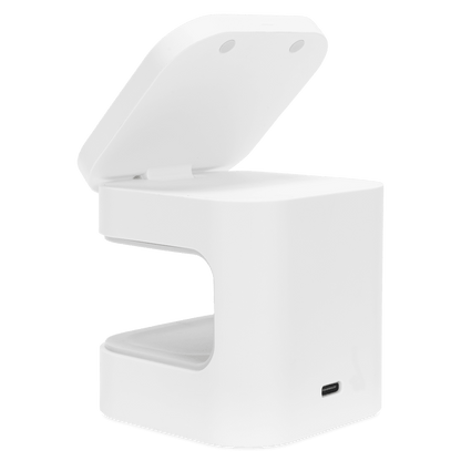 Ventev Qi2 15W 2-in-1 Wireless Charging Cube back