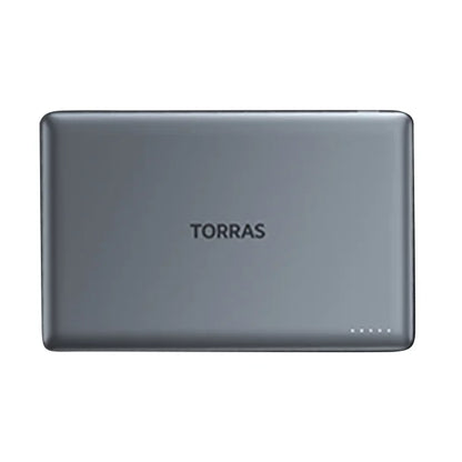 TORRAS MiniMag 5,000mAh magnetic MagSafe wireless power bank in Titanium Gray – front view
