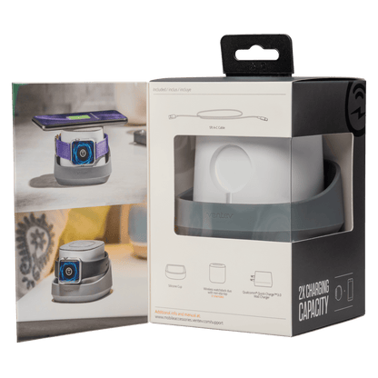 Ventev wireless watchdock duo 10W Gray, White by Ventev 