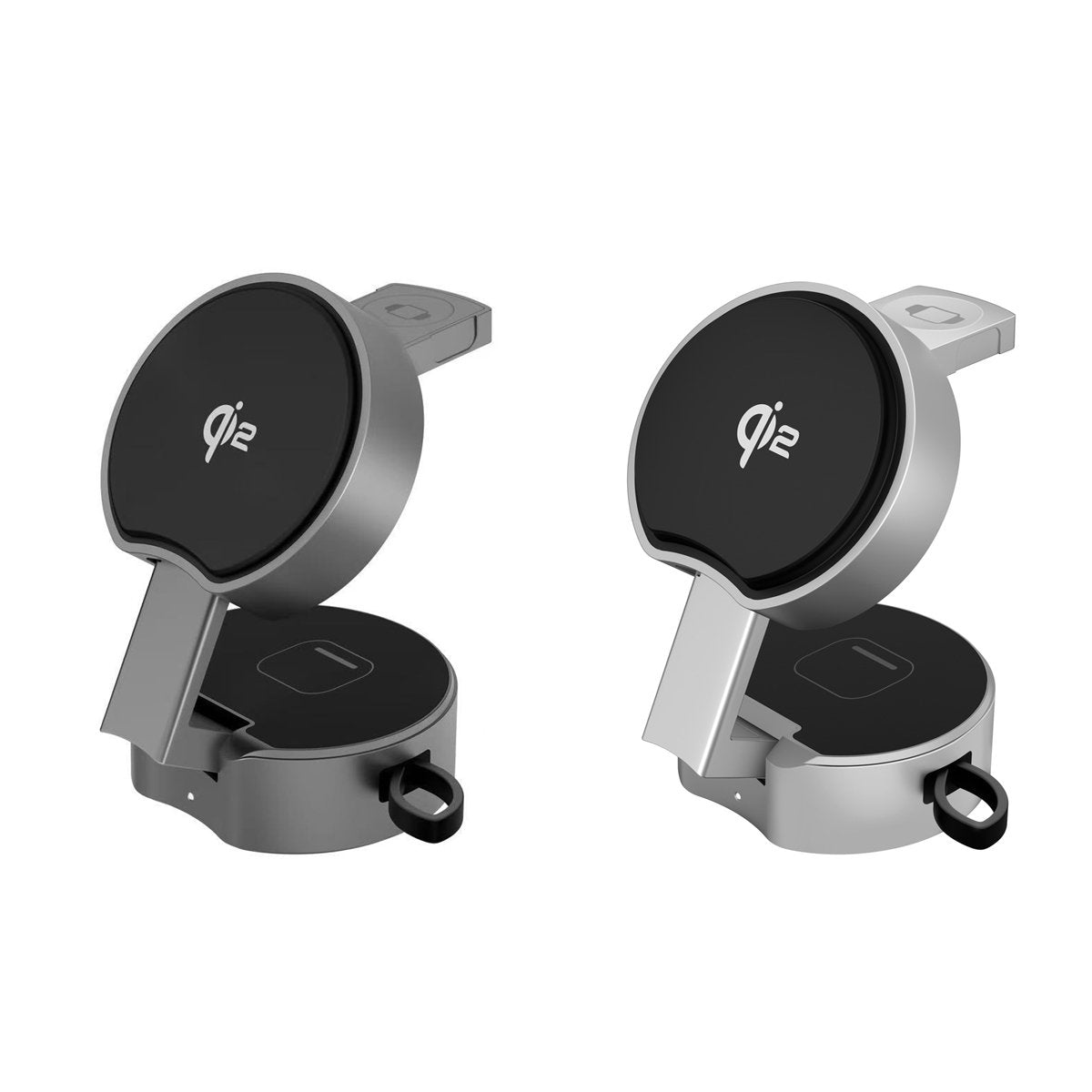 ApexCharge Station Qi2 15W Magnetic 3-in-1 wireless charger 2 times