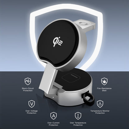 ApexCharge Station Qi2 15W Magnetic 3-in-1 wireless charger all the benefits