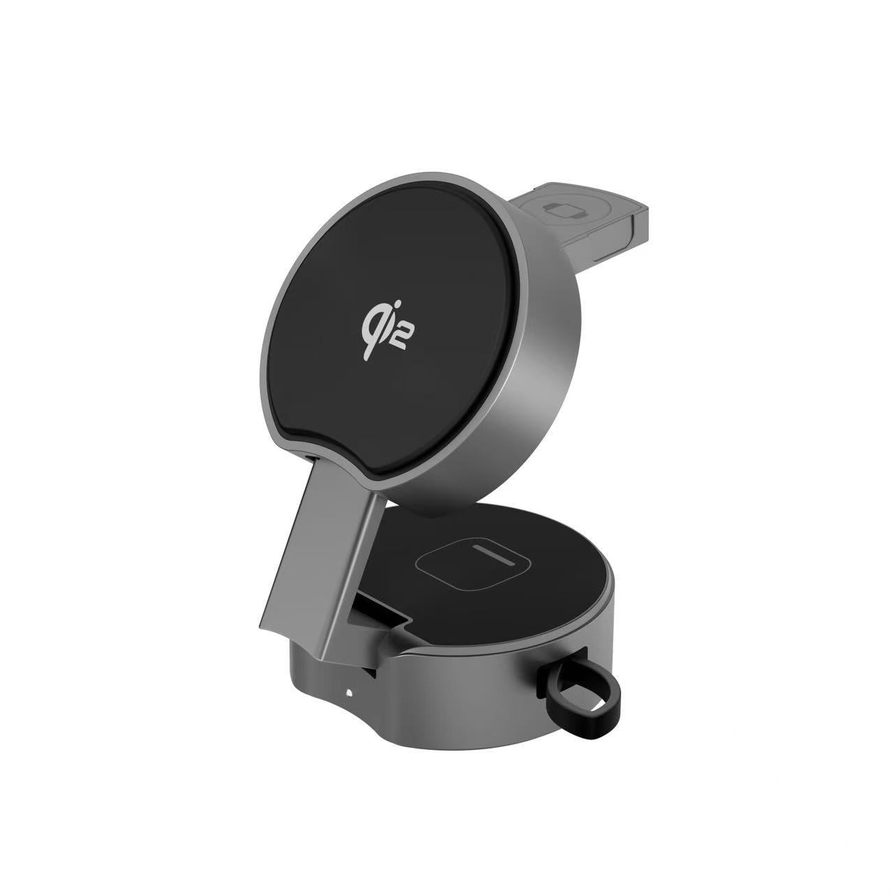 ApexCharge Station Qi2 15W Magnetic 3-in-1 wireless charger. Stand alone