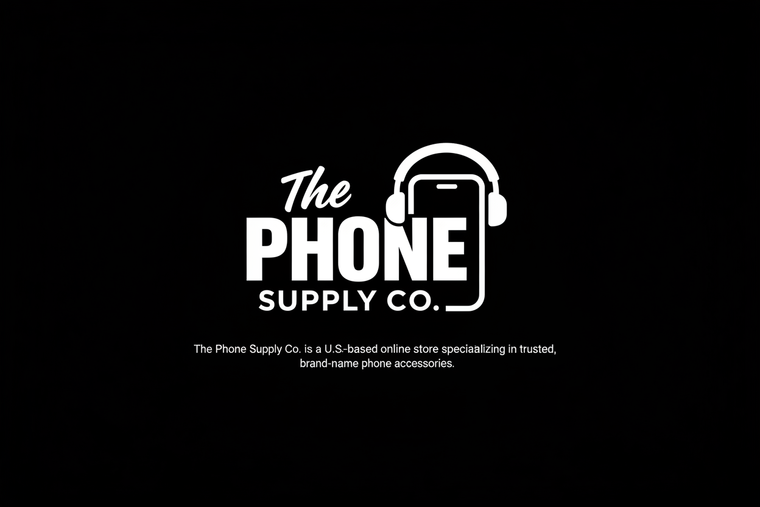 The Phone Supply Co. logo with description